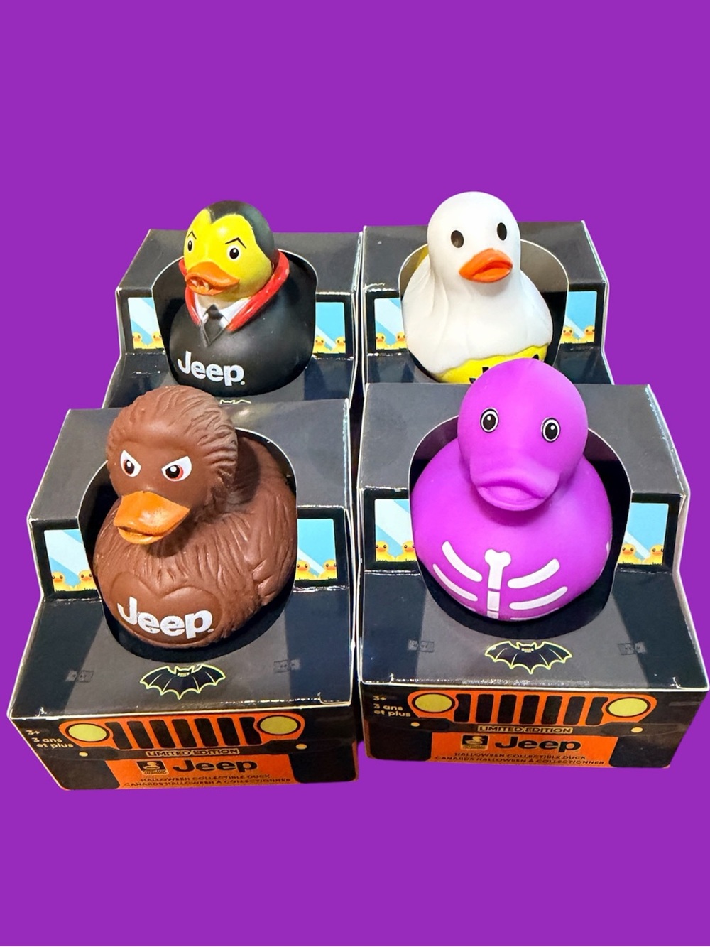 New Collectors Jeep Brand Halloween Ducks limited edition